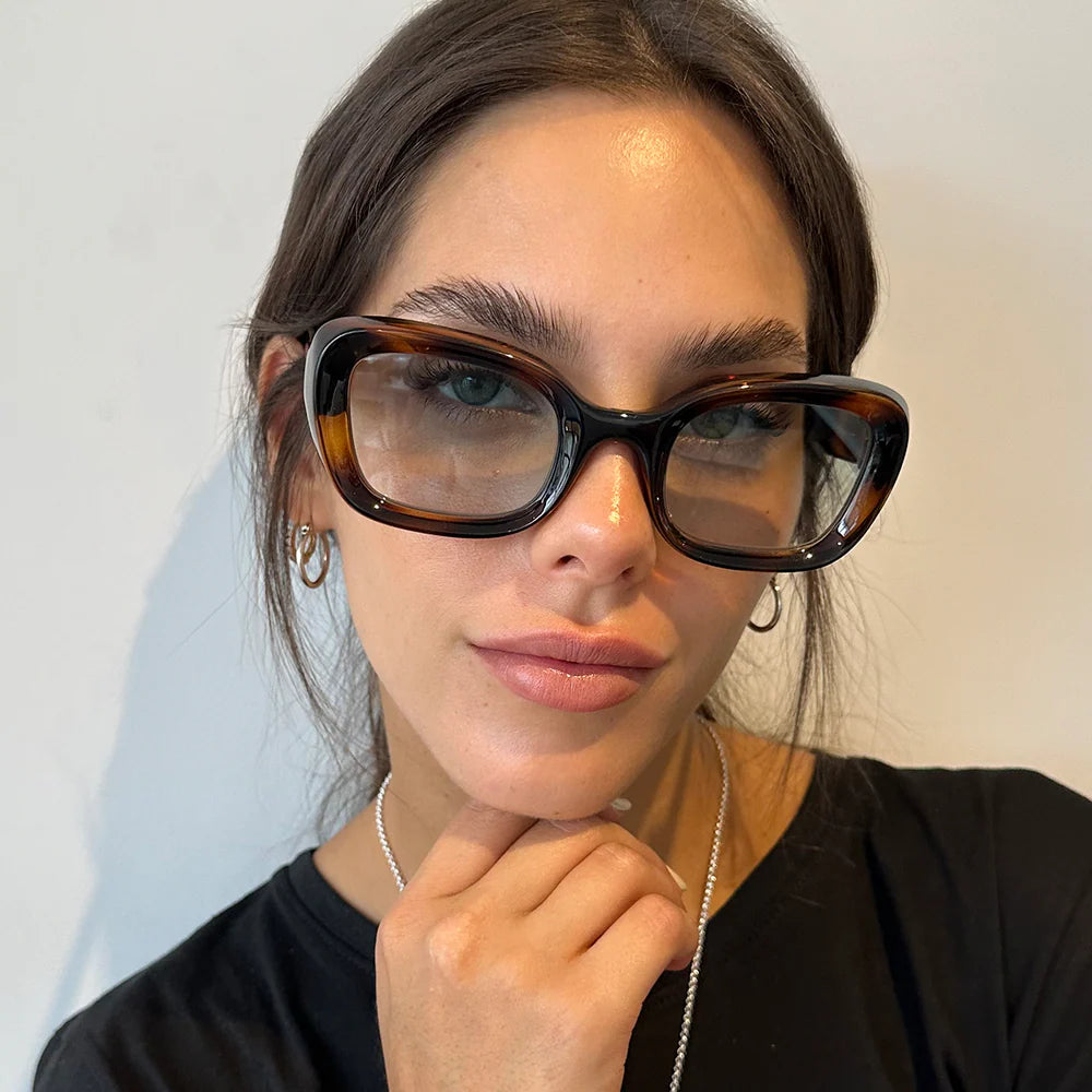 Lentes de Sol - Turin - Tortoise - Lente verde degradado