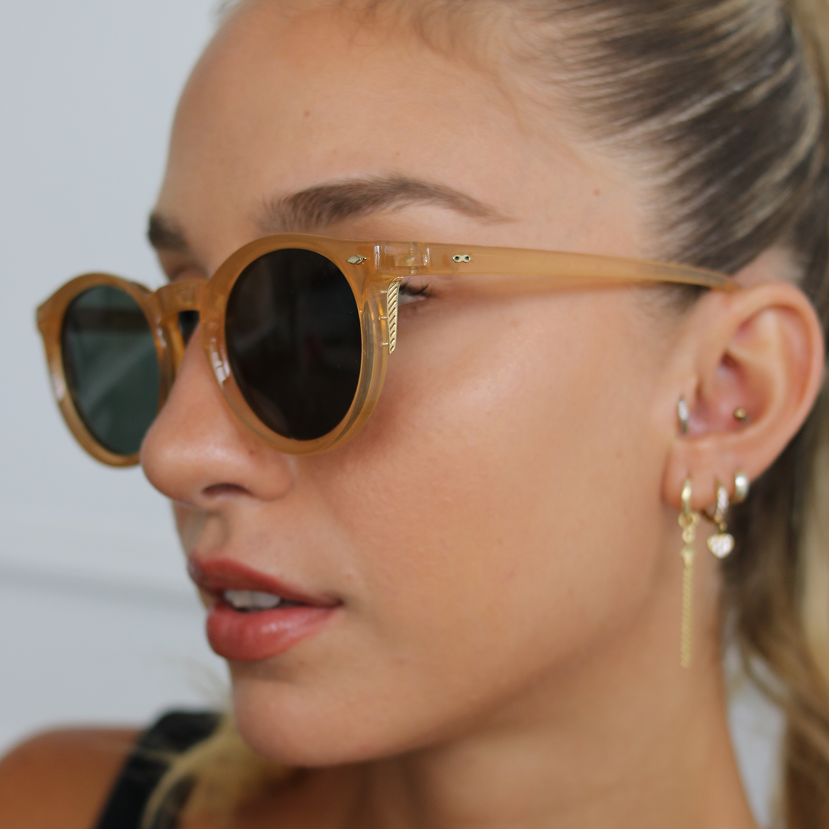 Lentes de Sol - Holbox - Honey - Lente polarizada verde