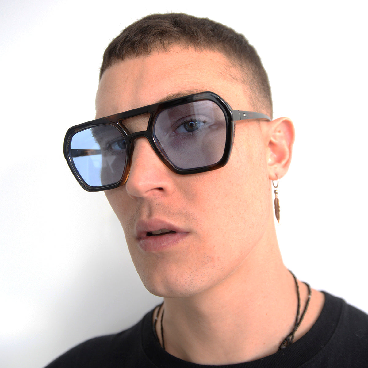 Lentes de Sol - Lyon - Carey - Lente Celeste