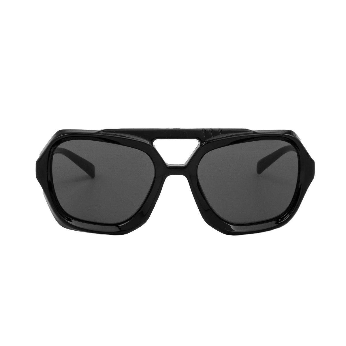 Lentes de Sol - Tiger - Black Shiny - Lente polarizada gris