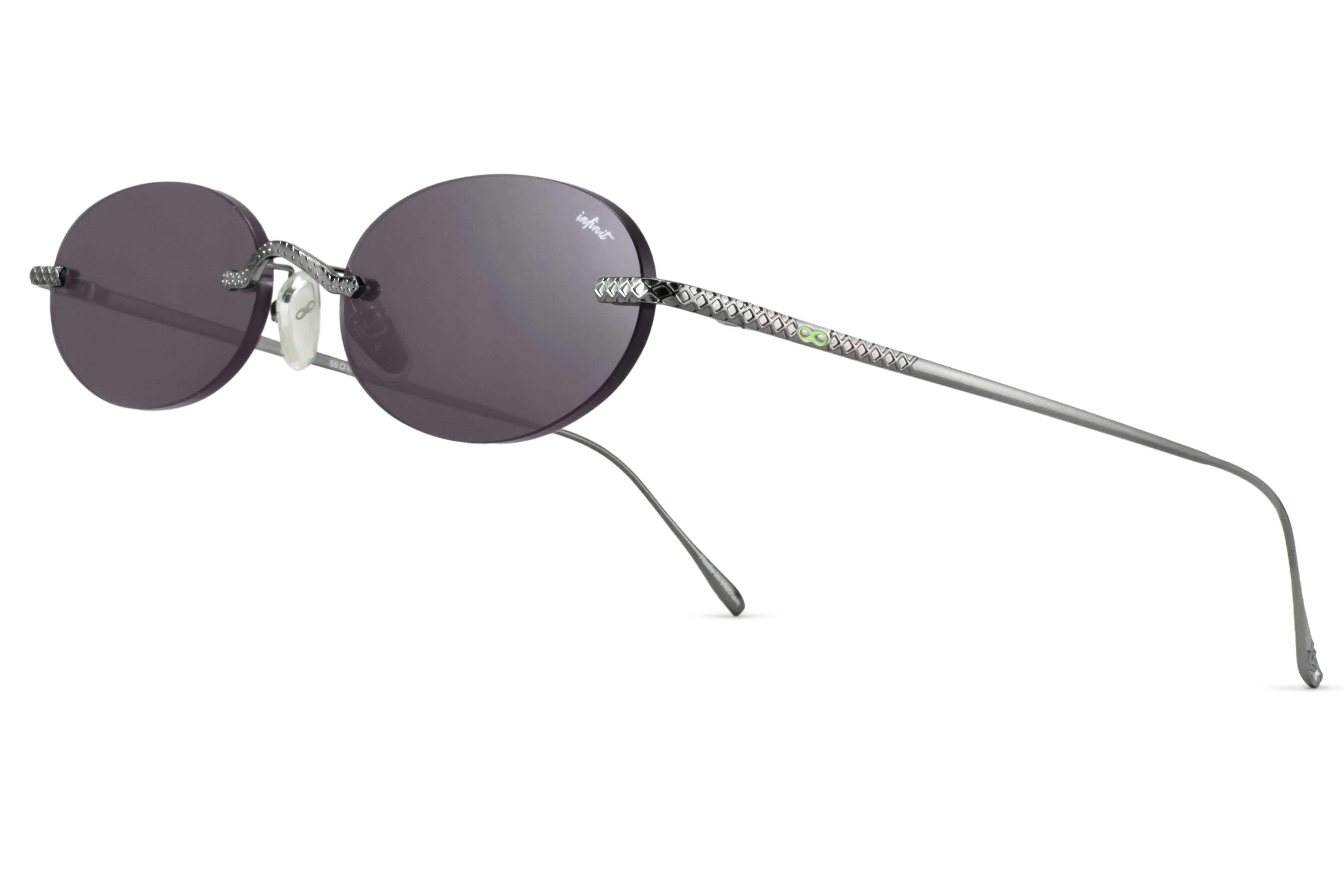 Lentes de sol - Aero Quo - Gris - Lente Gris
