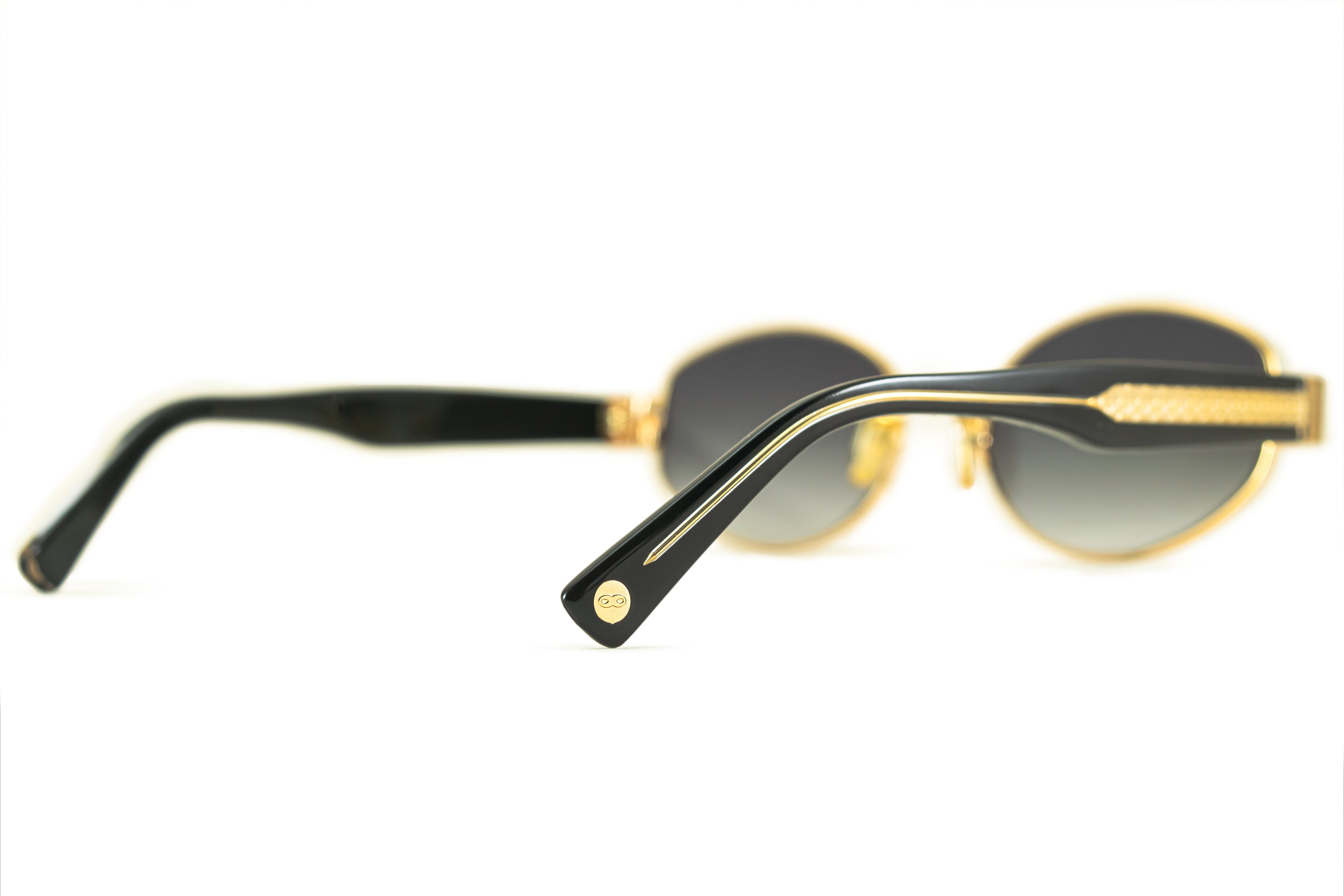 Lentes de sol - Alabama - Dorado Lente Gris Degrade