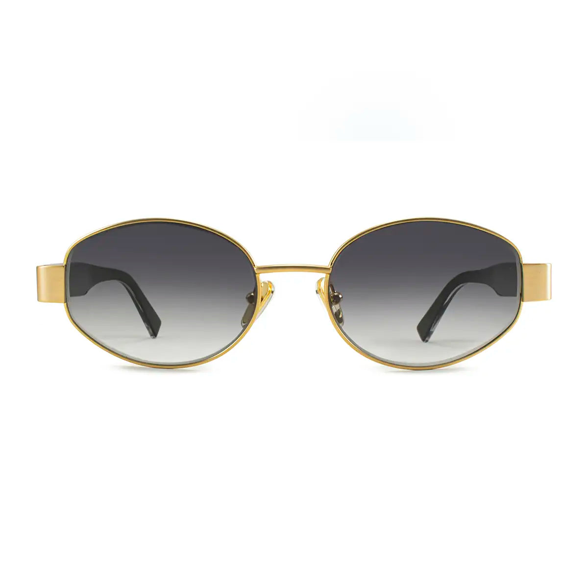 Lentes de sol - Alabama - Dorado Lente Gris Degrade