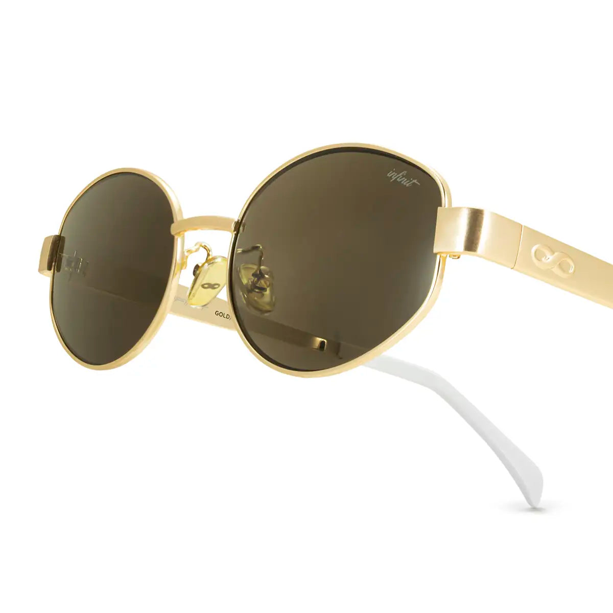 Lentes de Sol - Alaska - Dorado - Lente Marron