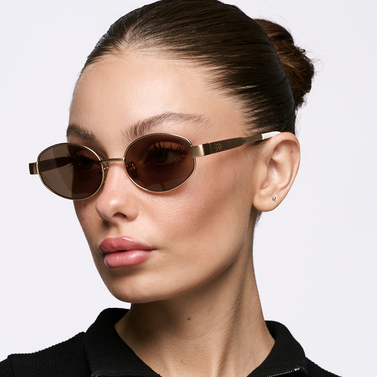 Lentes de Sol - Alaska - Dorado - Lente Marron