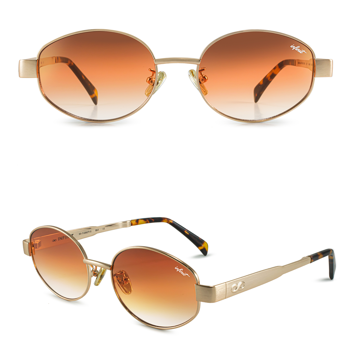 Alaska Dorado Lente Naranja Degrade