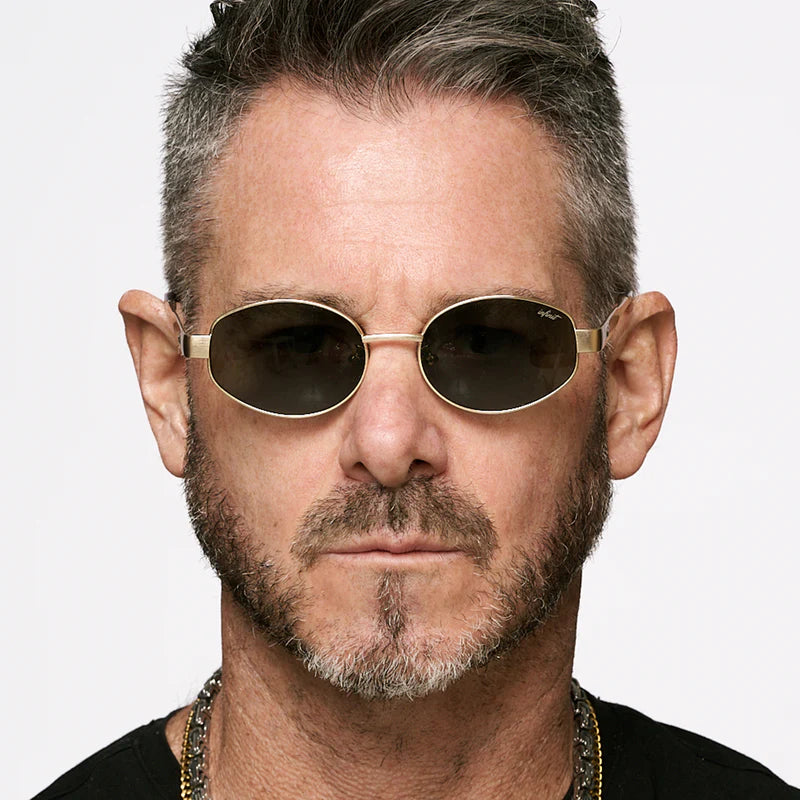 Lentes de Sol - Alaska - Dorado Lente Verde