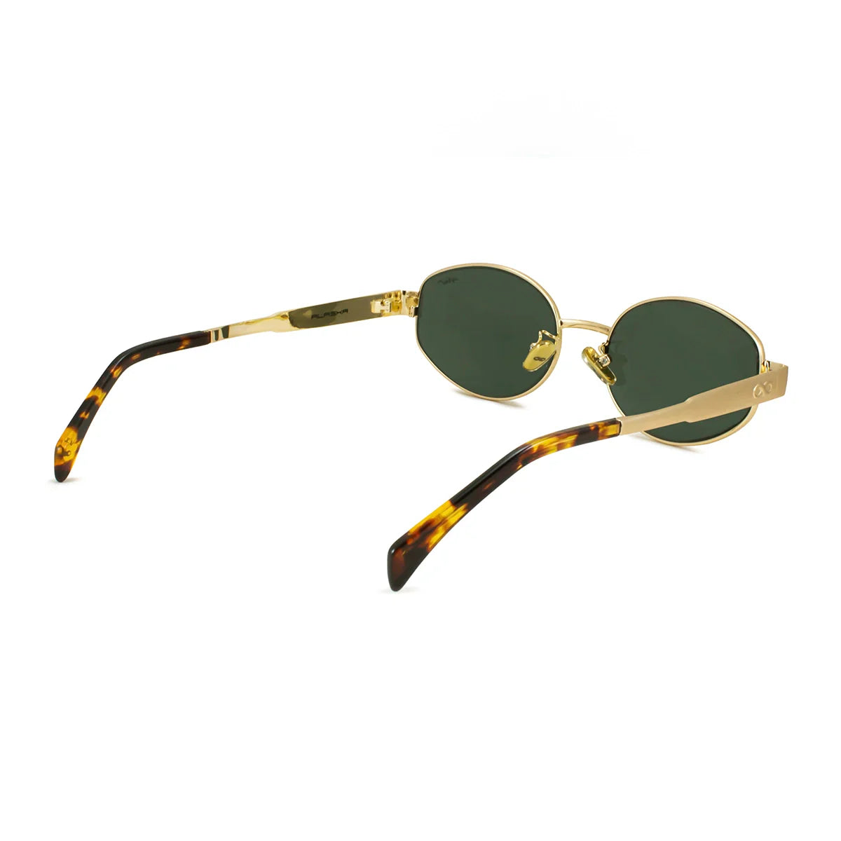 Lentes de Sol - Alaska - Dorado Lente Verde