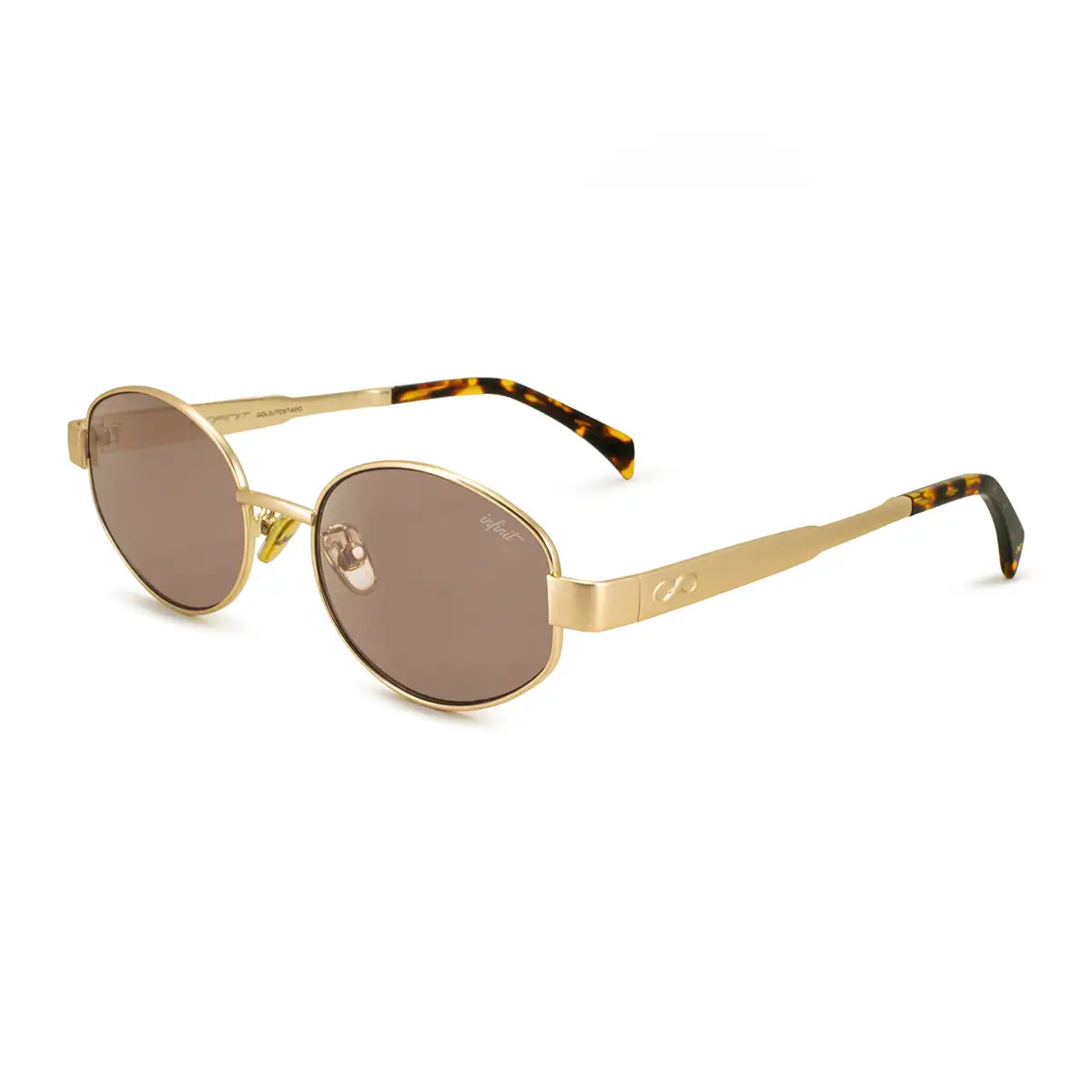 Lentes de Sol - Alaska - Dorado - Lente Tostado