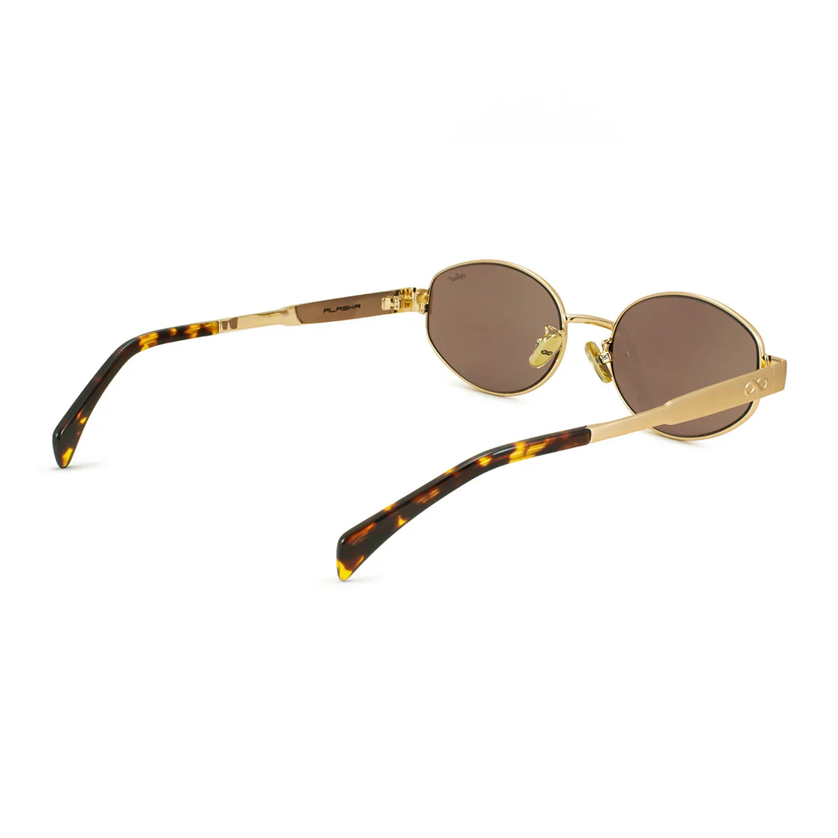 Lentes de Sol - Alaska - Dorado - Lente Tostado