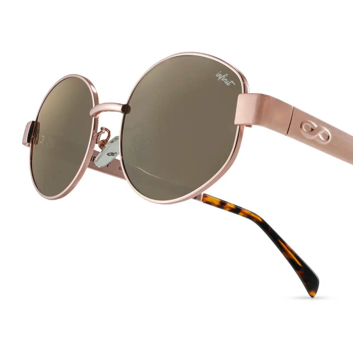 Alaska Dorado Rosado Lente Marron