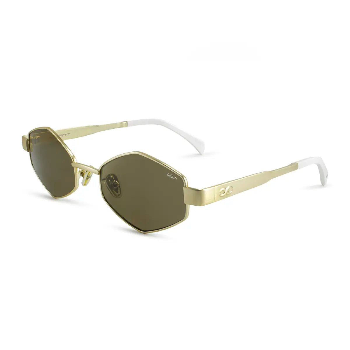 Lentes de Sol - Belice - Dorado - Lente Marron