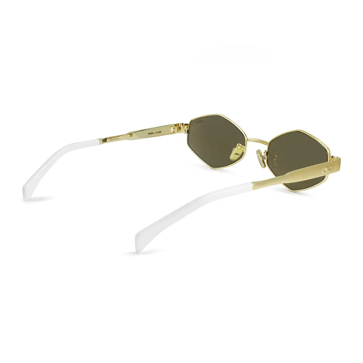 Lentes de Sol - Belice - Dorado - Lente Marron