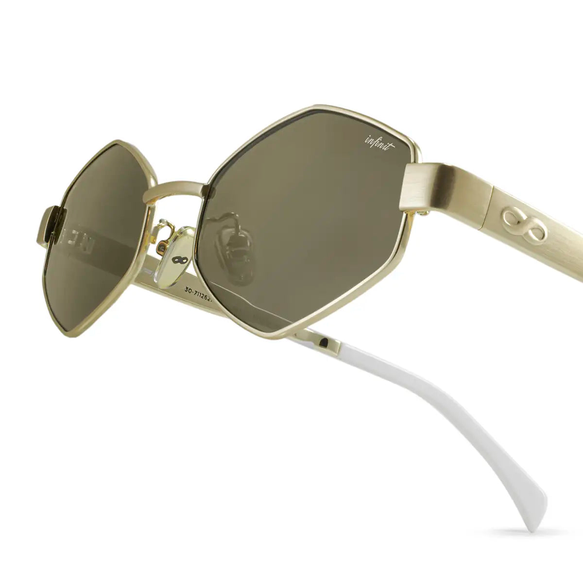 Lentes de Sol - Belice - Dorado - Lente Marron