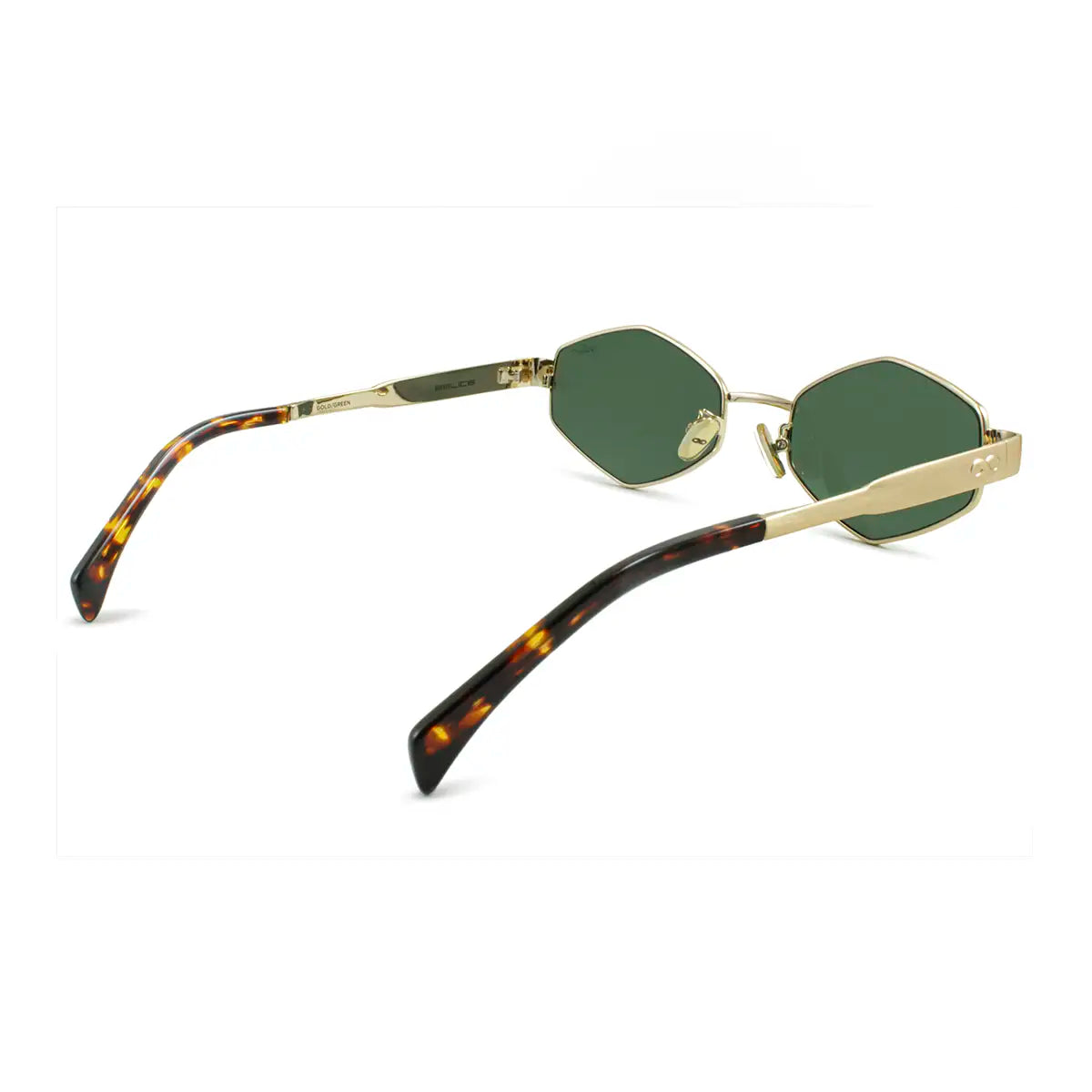 Lentes de Sol - Belice - Dorado - Lente Verde