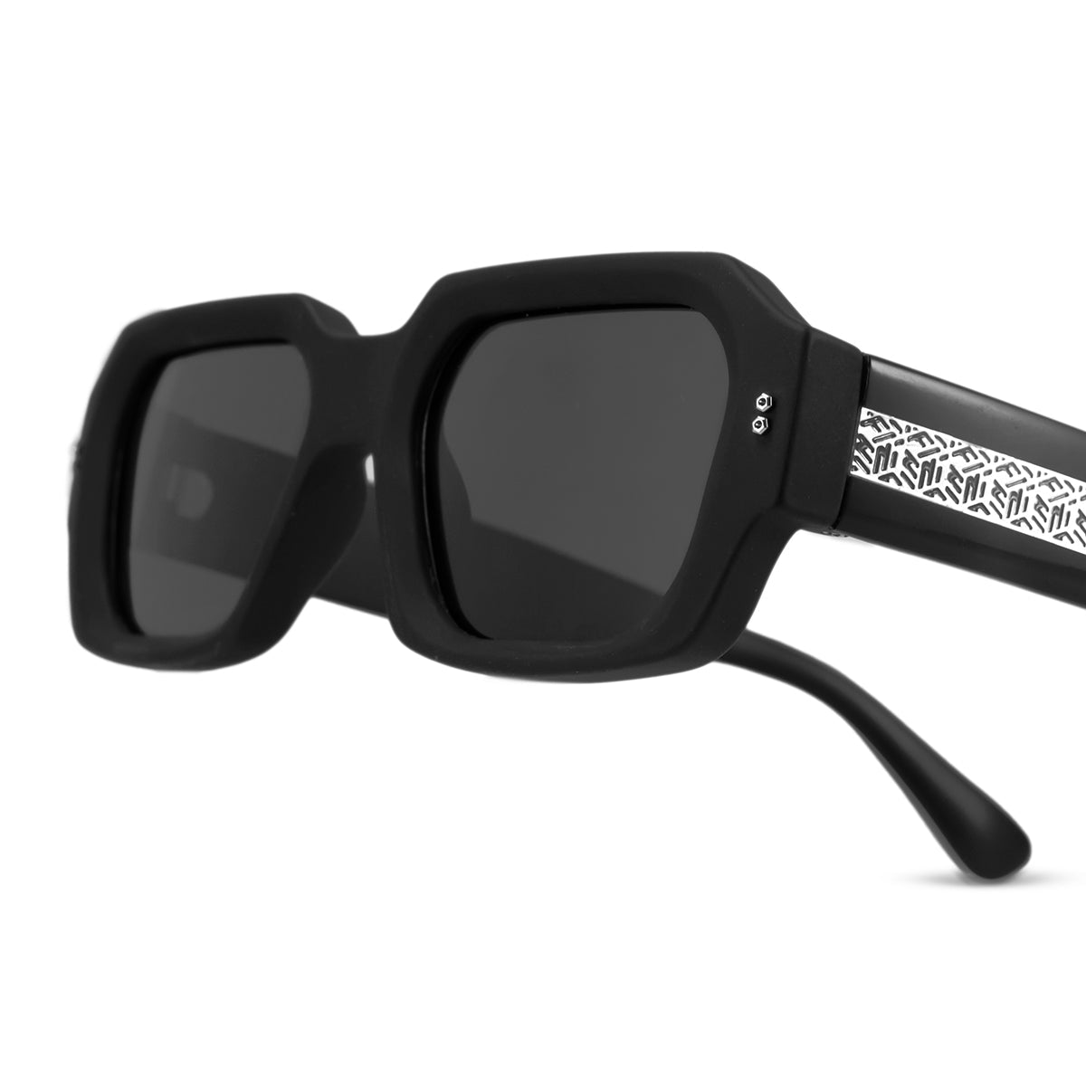 Lentes de Sol - Bronx - Black Matt - Lente Gris Polarizado