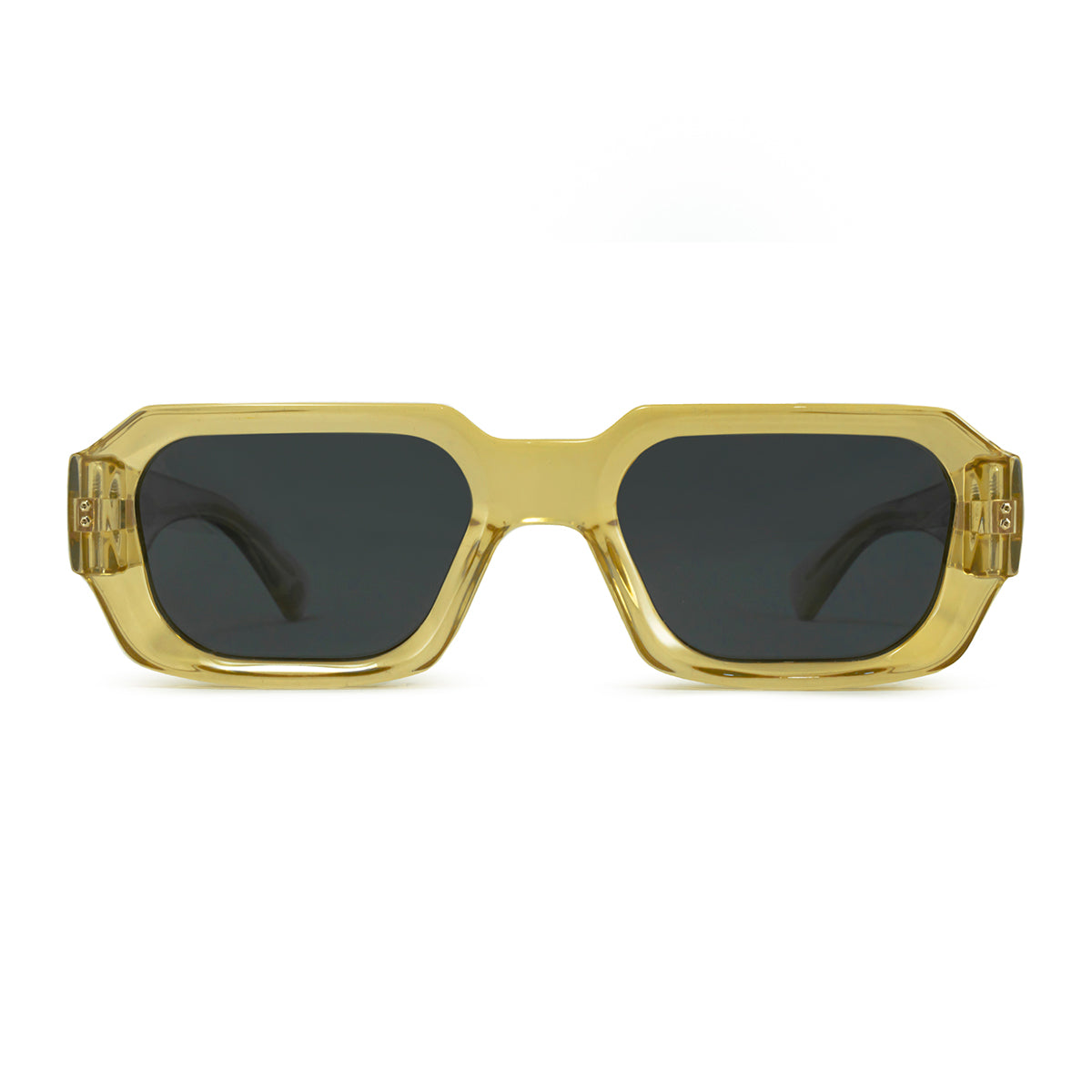 Lentes de Sol - Bronx - Champagne - Lente gris