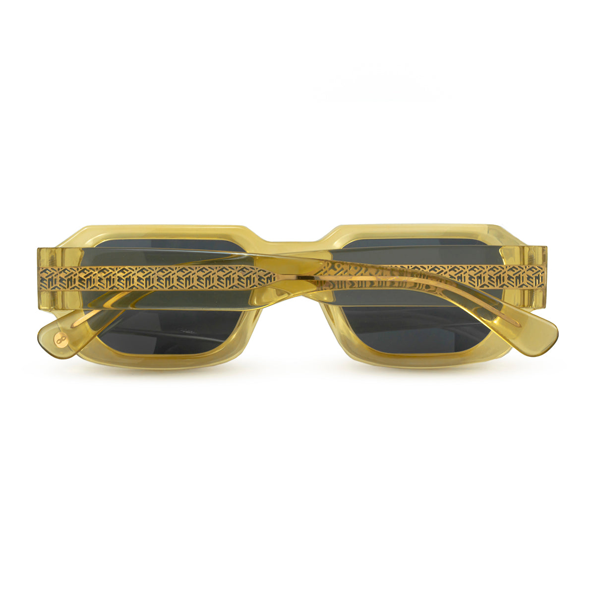 Lentes de Sol - Bronx - Champagne - Lente gris