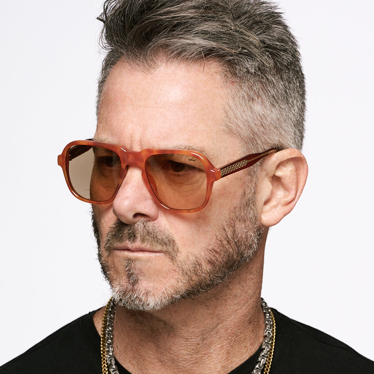 Burdeos Carey Rubio Lente Tostado