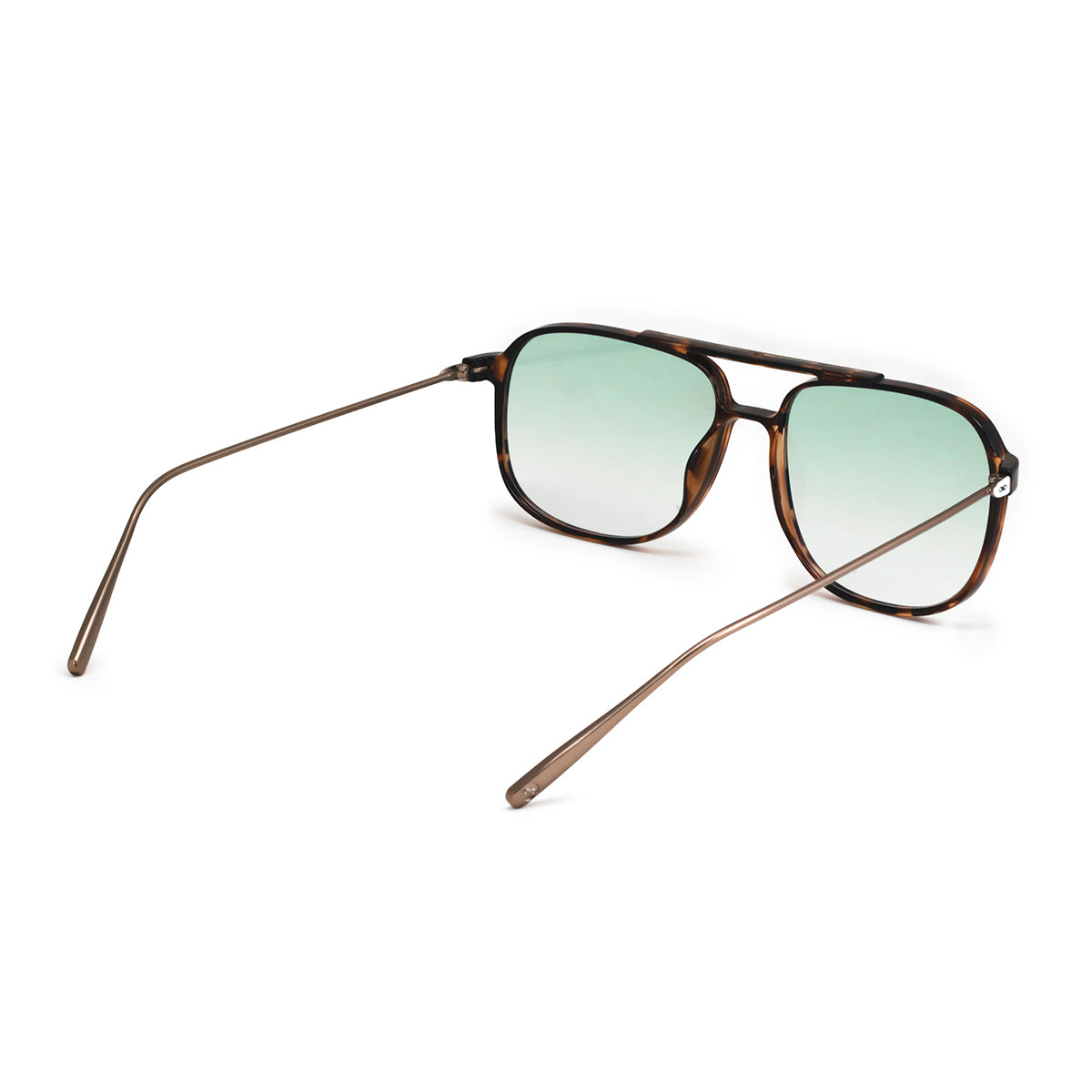 Lentes de Sol - Caravan - Metal Tortoise - Lente verde degradado