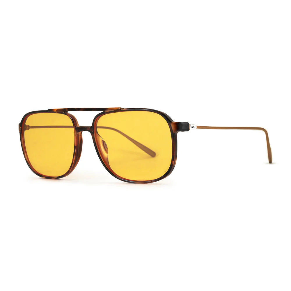 Lentes de Sol - Caravan - Metal Tortoise - Lente Amarillo