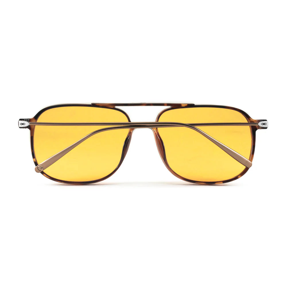Lentes de Sol - Caravan - Metal Tortoise - Lente Amarillo