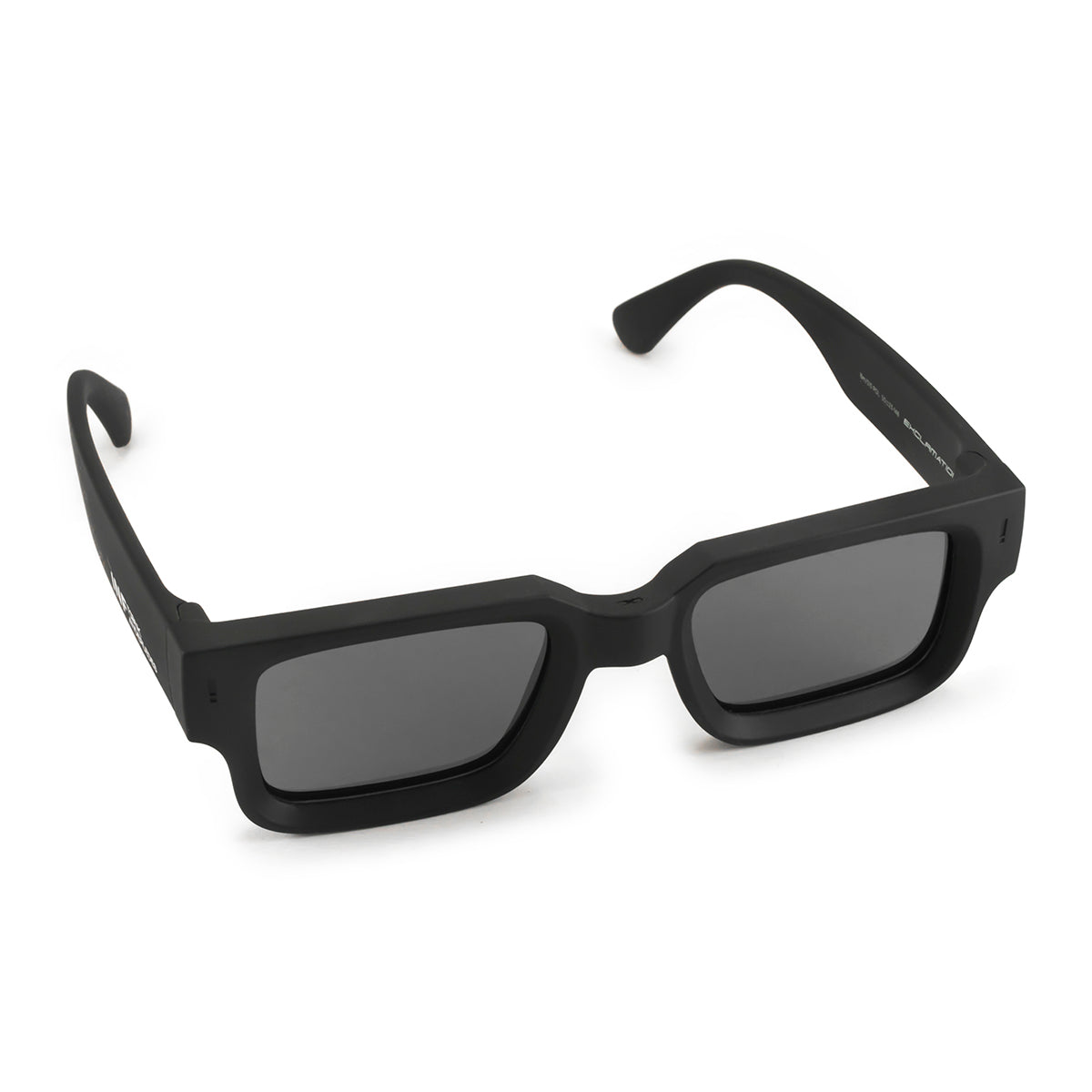 Lentes de Sol - Exclamation - Black Matt - Lente polarizada gris