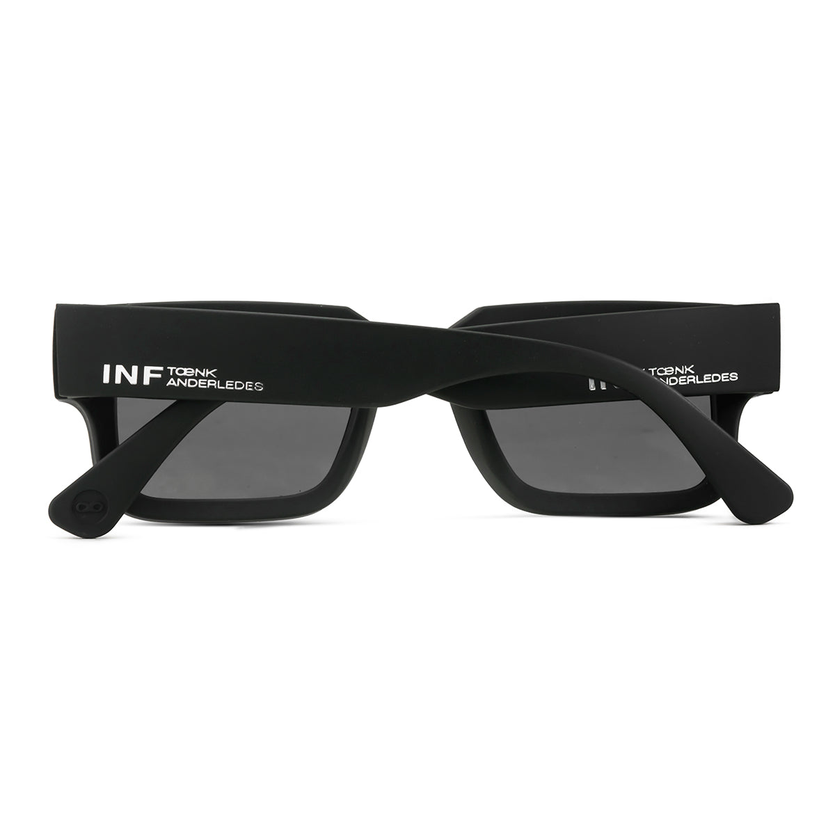 Lentes de Sol - Exclamation - Black Matt - Lente polarizada gris