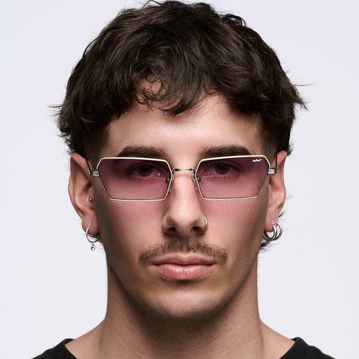 PREVENTA Gibson - Plateado Lente Violeta Degrade