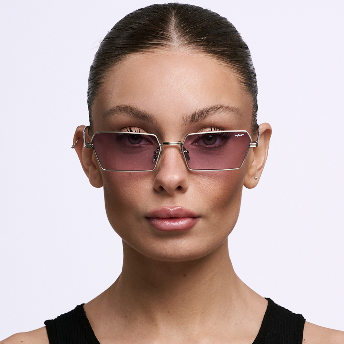 PREVENTA Gibson - Plateado Lente Violeta Degrade