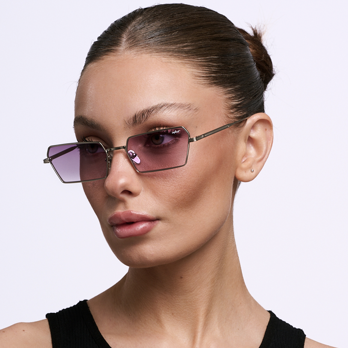 PREVENTA Gibson - Plateado Lente Violeta Degrade