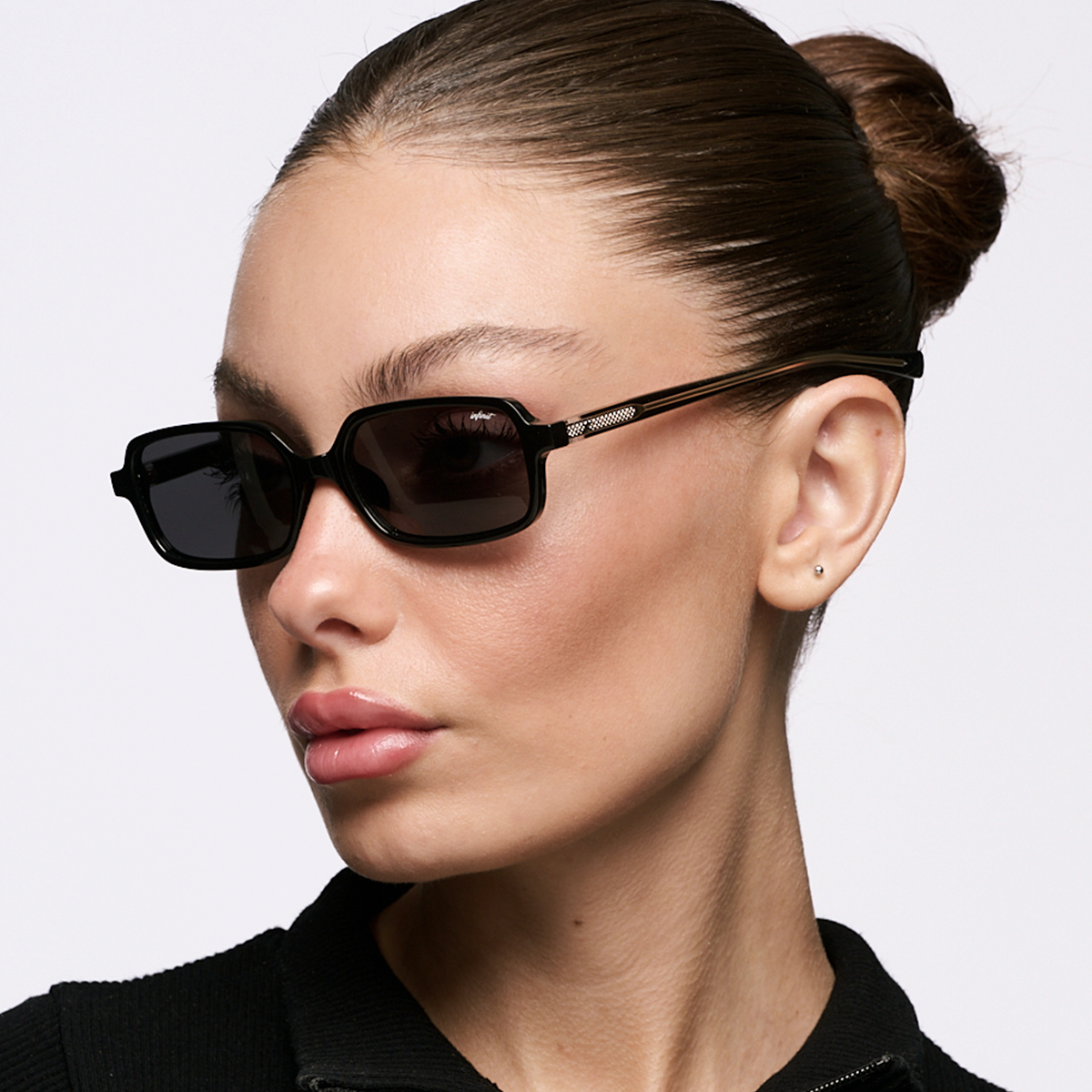 Glyze Negro Brillo Lente Gris