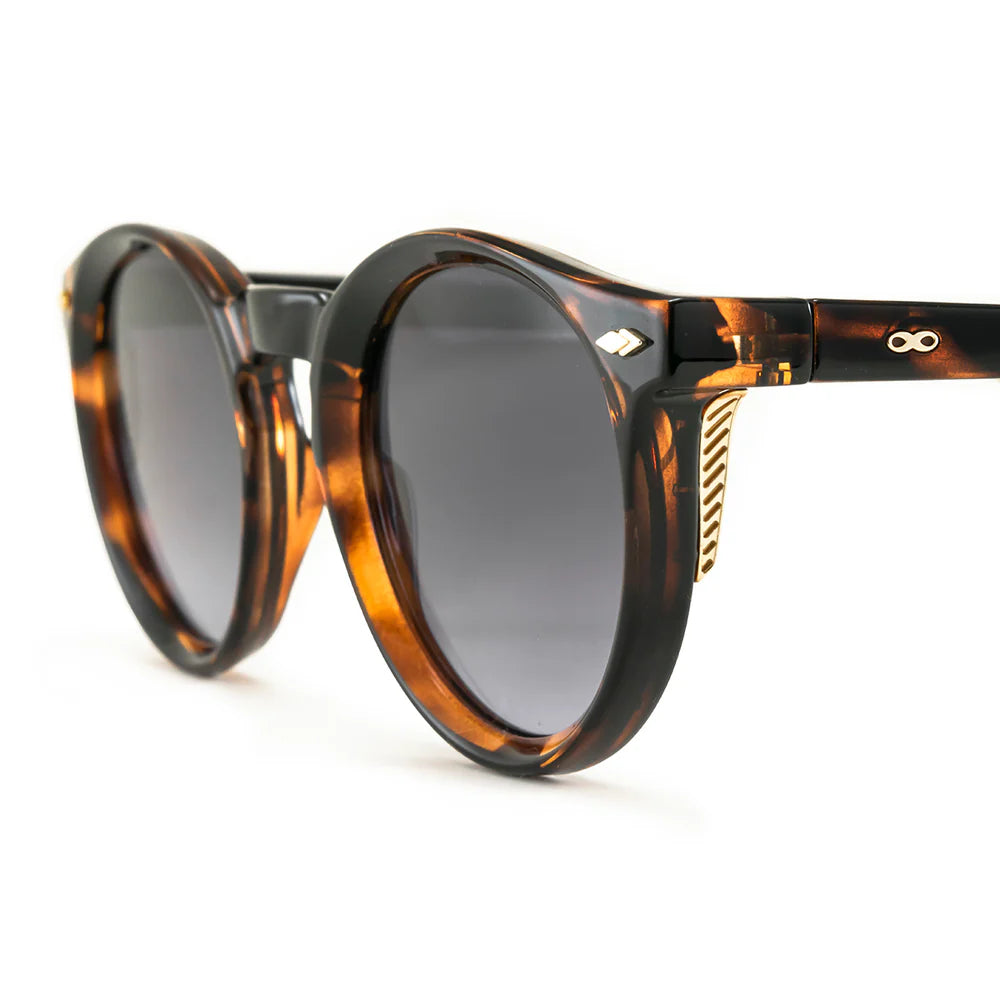 Lentes de Sol - Holbox - Tortoise - Lente gris degradado