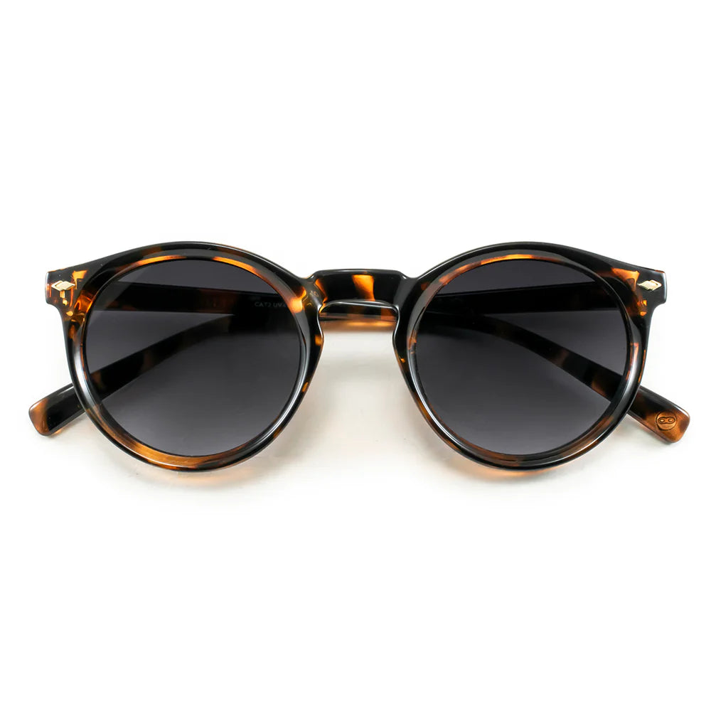 Lentes de Sol - Holbox - Tortoise - Lente gris degradado