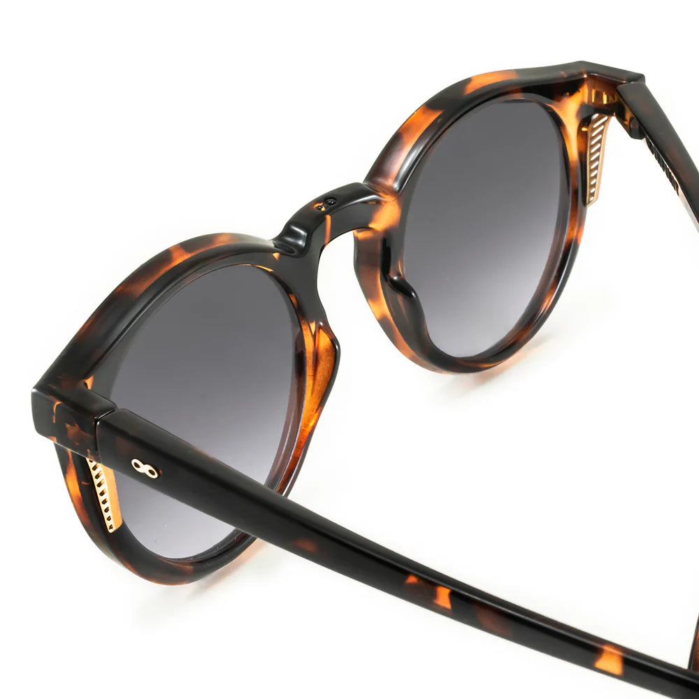 Lentes de Sol - Holbox - Tortoise - Lente gris degradado