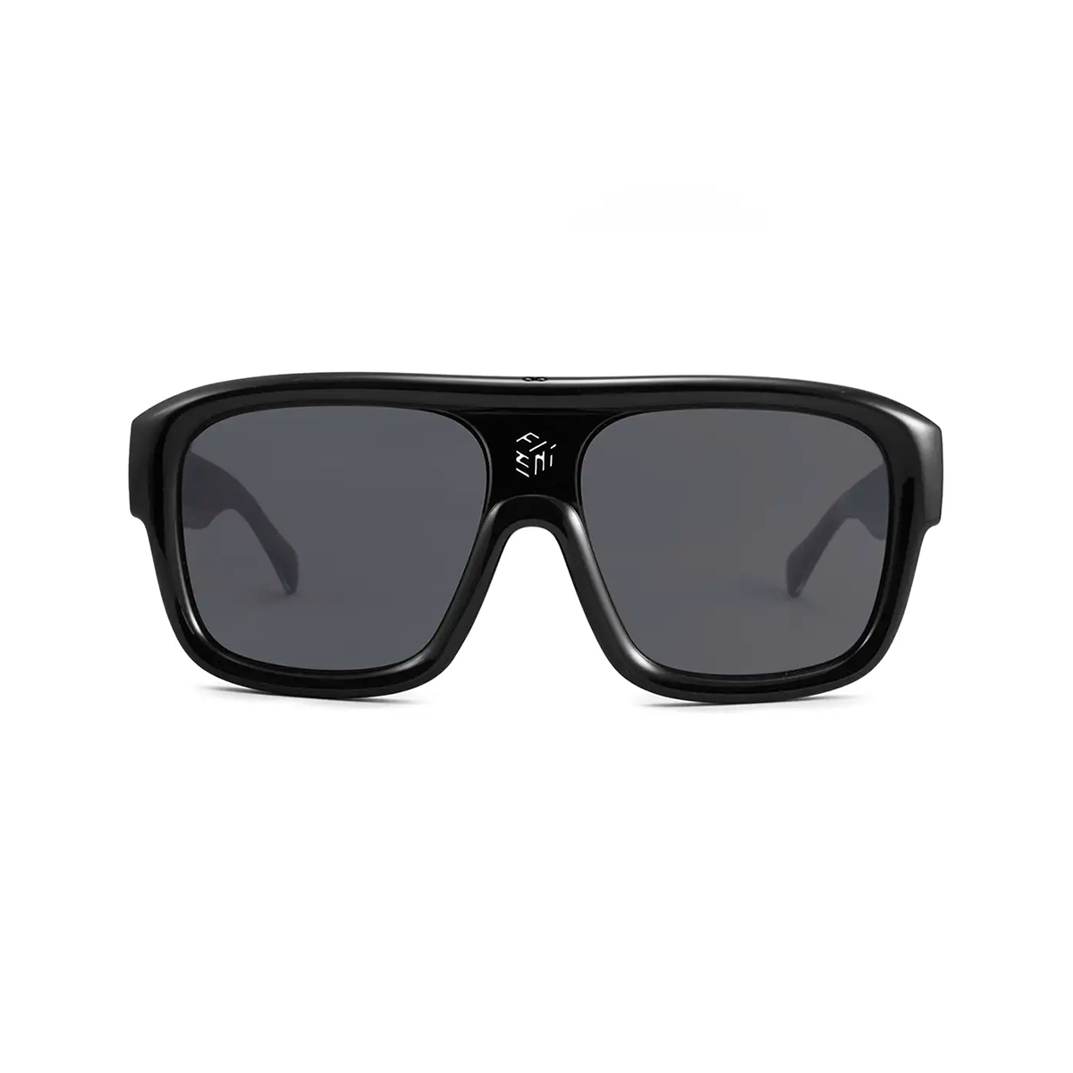 Lentes de Sol - Inflated - Negro Brillo - Lente Gris