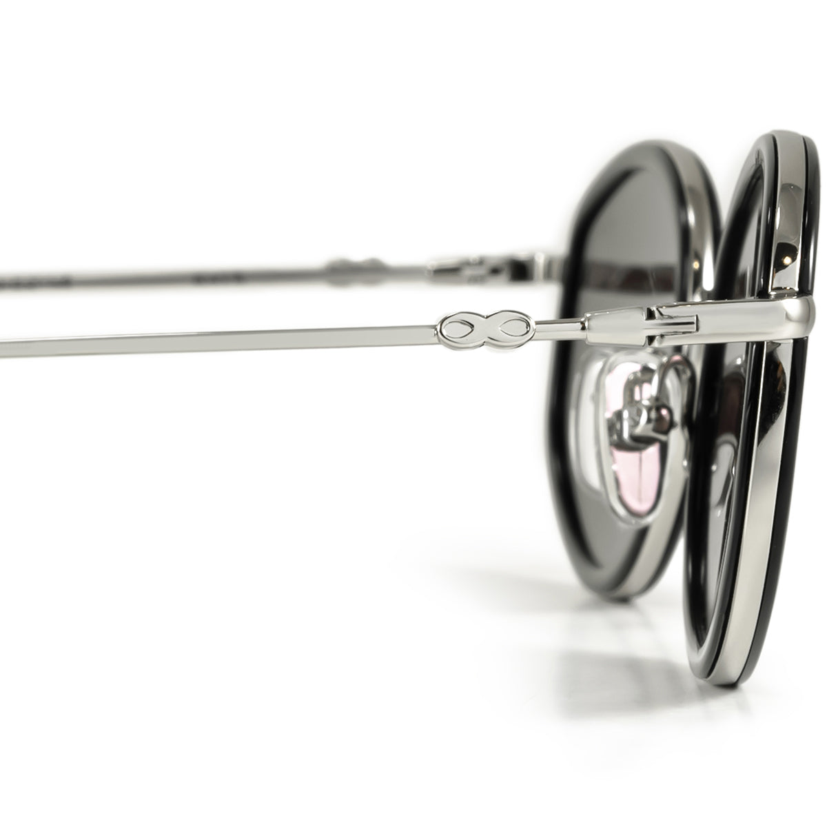 Kate Negro Lente Espejada Plomo