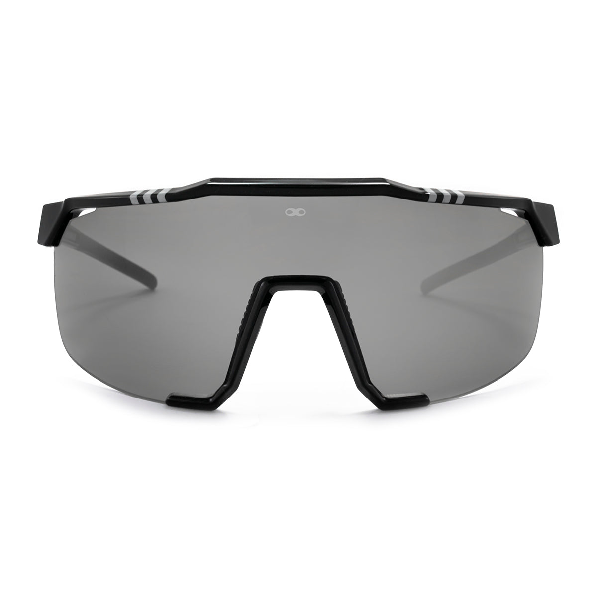 Lentes de Sol - Kioto - Black Shiny - Lente Gris