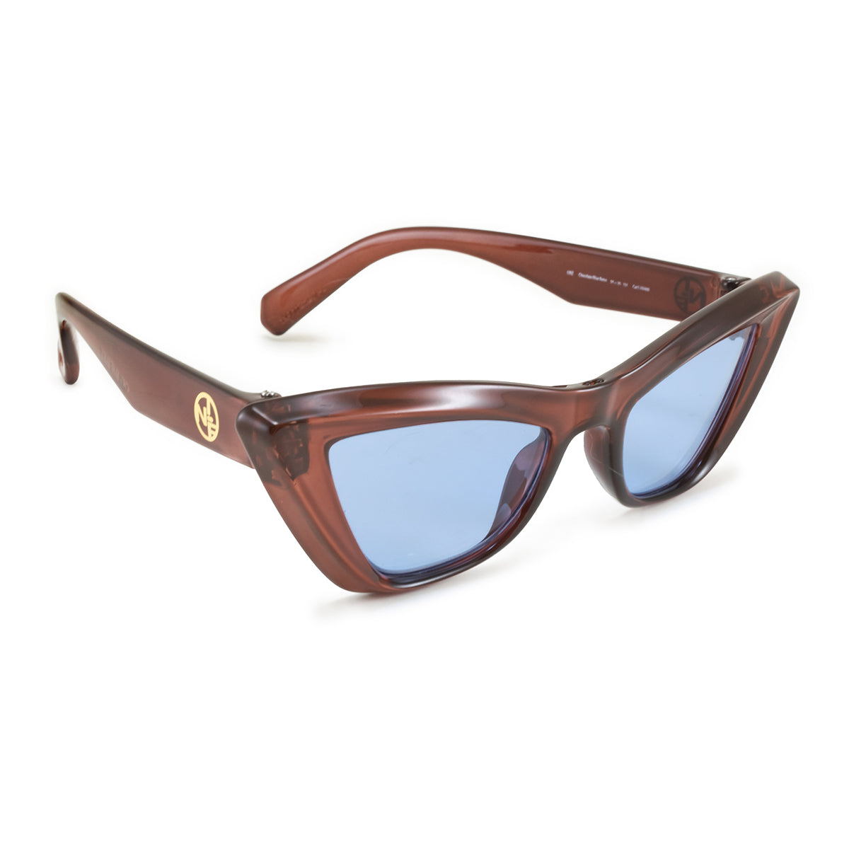 Lentes de Sol - Linz - Chocolate - Lentes Retro Azules