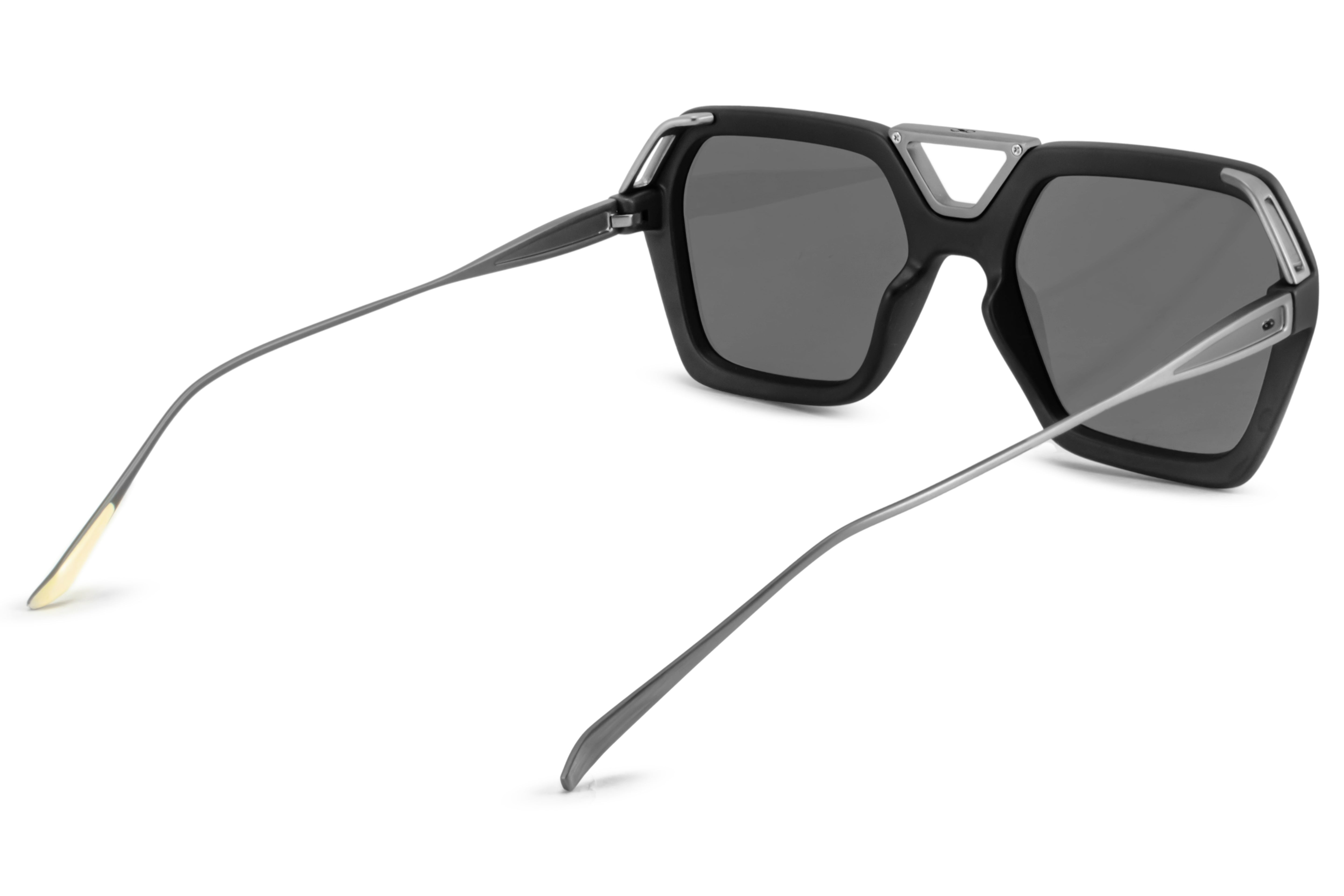 Lentes de Sol - London - Negro Mate - Lente polarizada gris