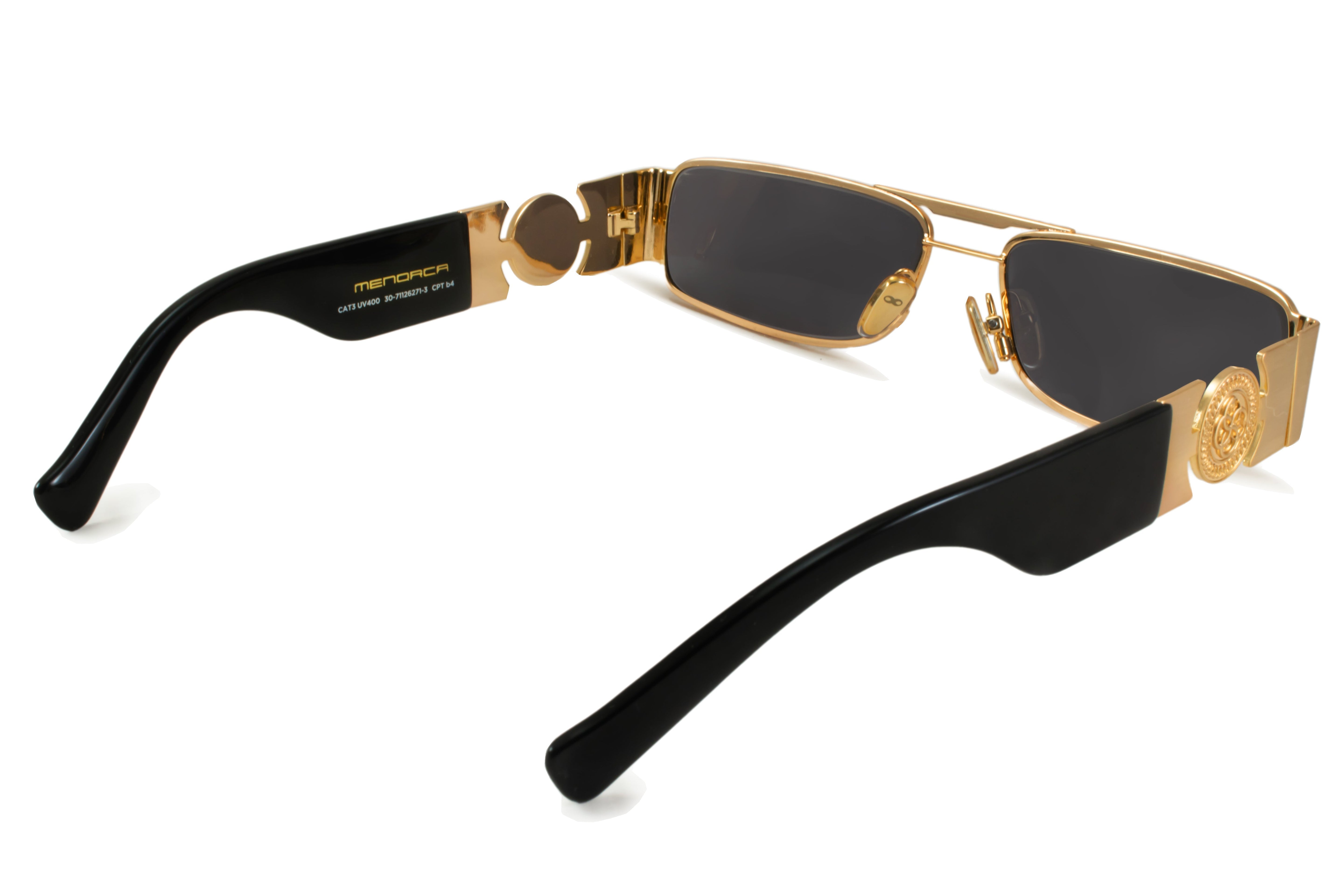 Lentes de Sol - Menorca Luxury Series - Dorado - Lente Gris