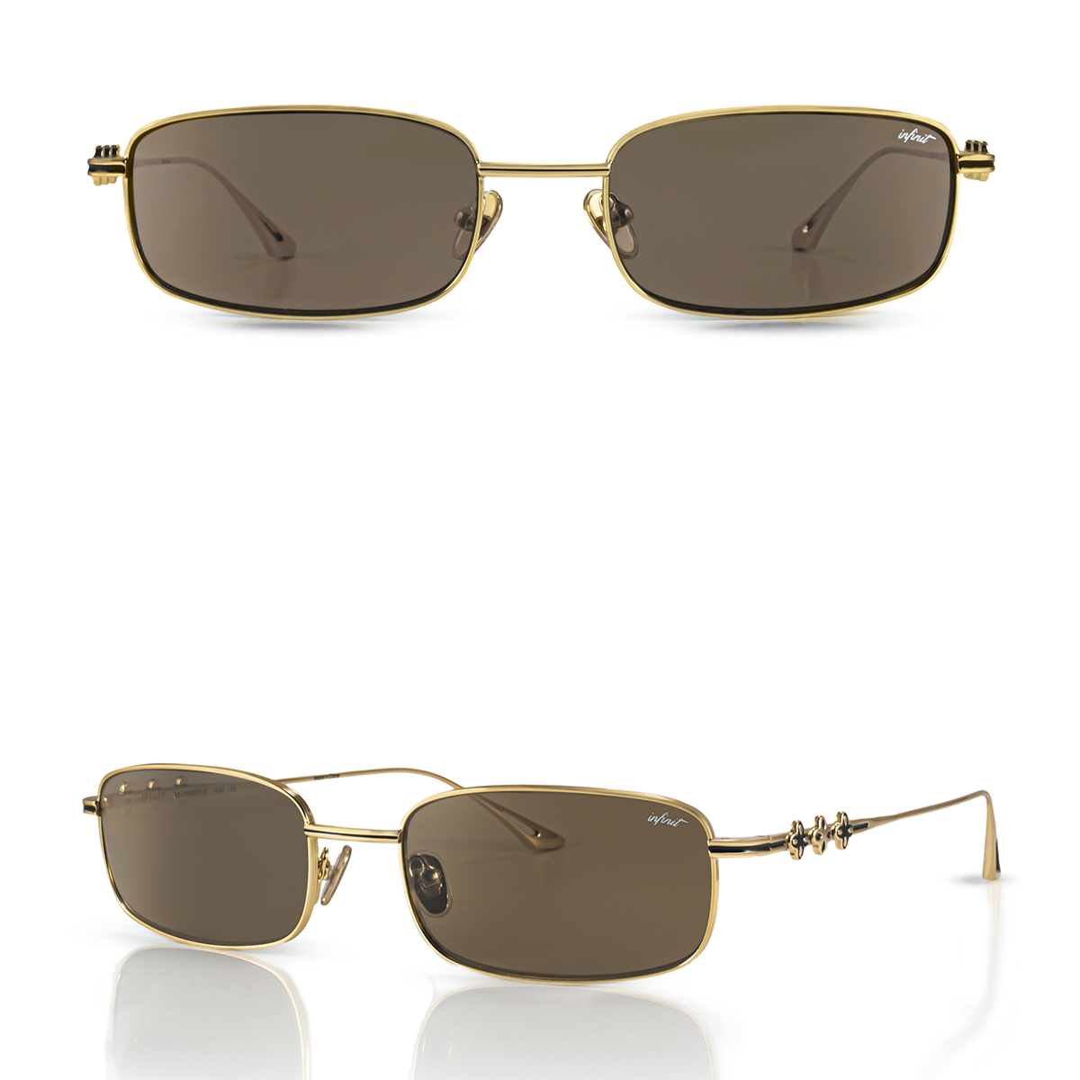 Mojave Dorado Lente Marron