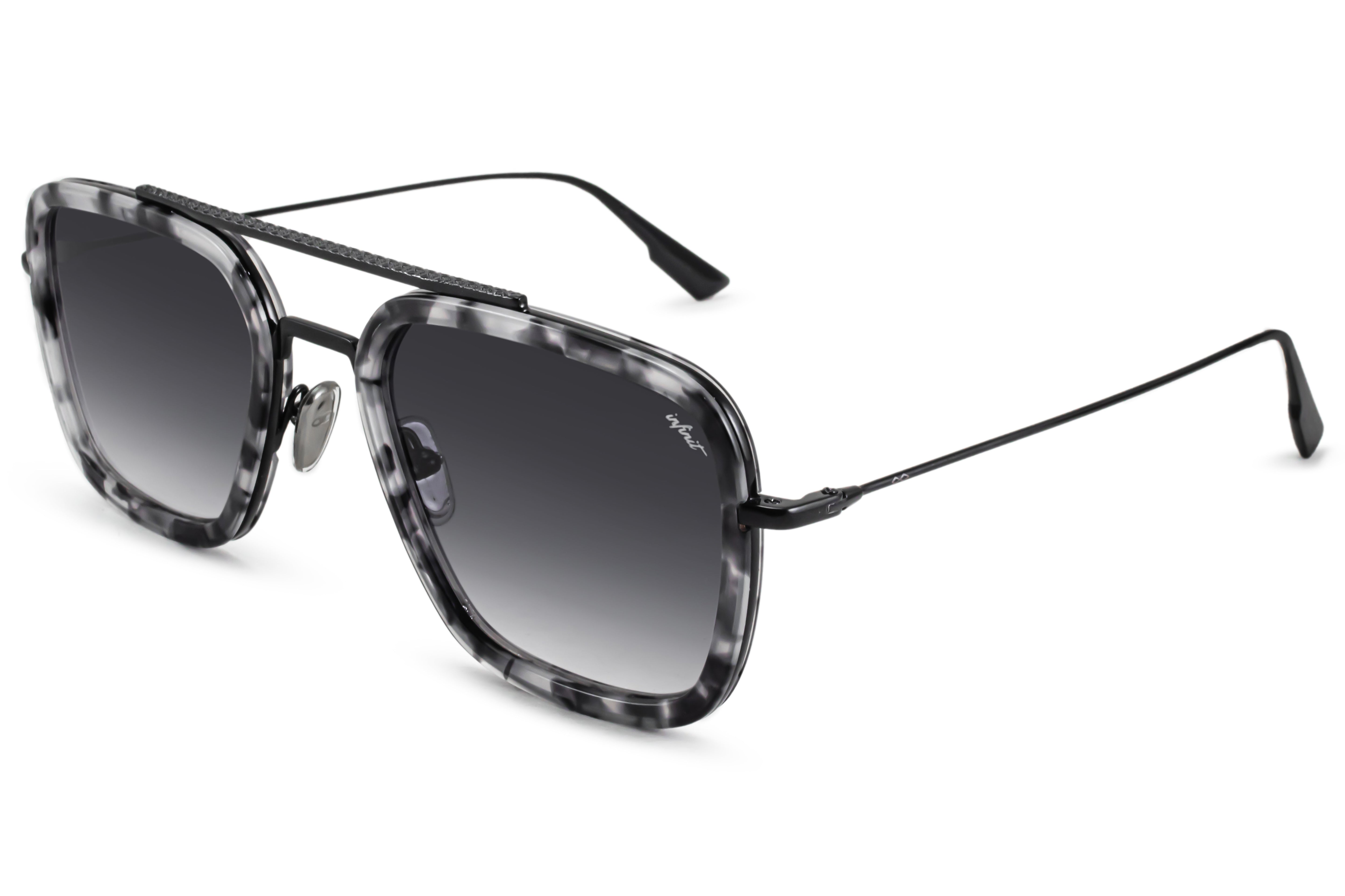 Lentes de Sol - Montecarlo Luxury Series - Carey - Lente Gris Degrade