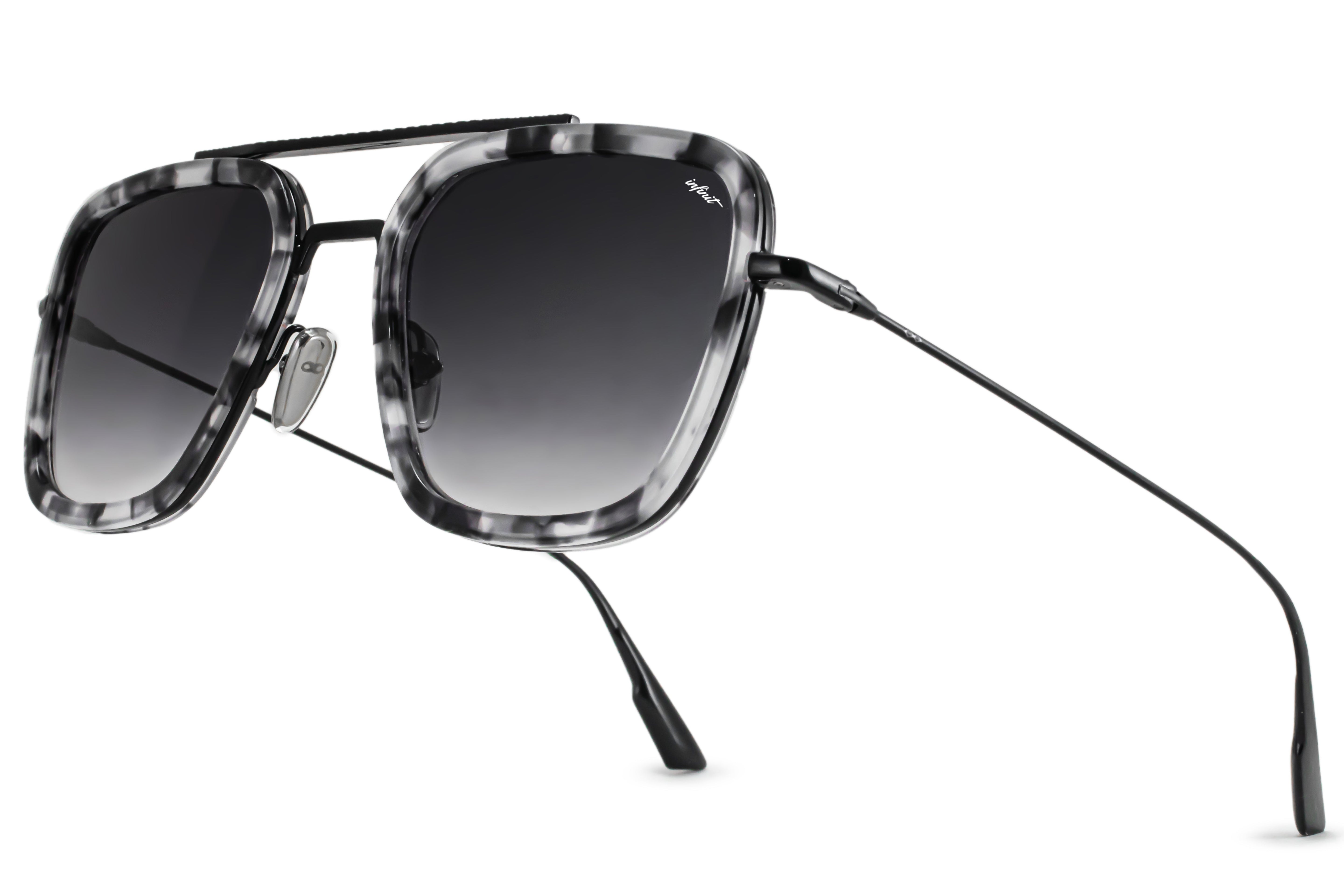 Lentes de Sol - Montecarlo Luxury Series - Carey - Lente Gris Degrade