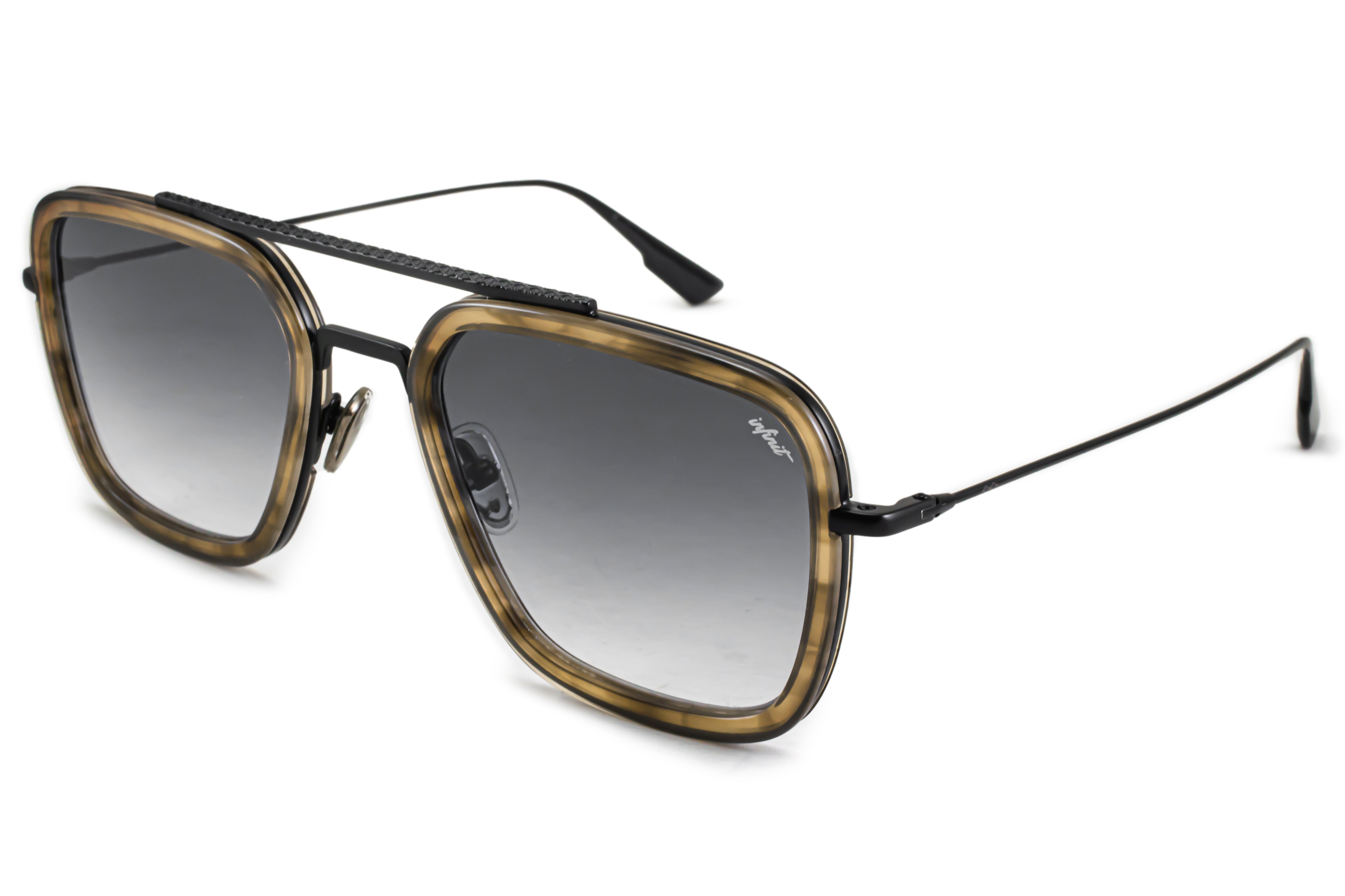Lentes de Sol - Infinit Luxury Series - Montecarlo - Carey Lente Gris Degrade