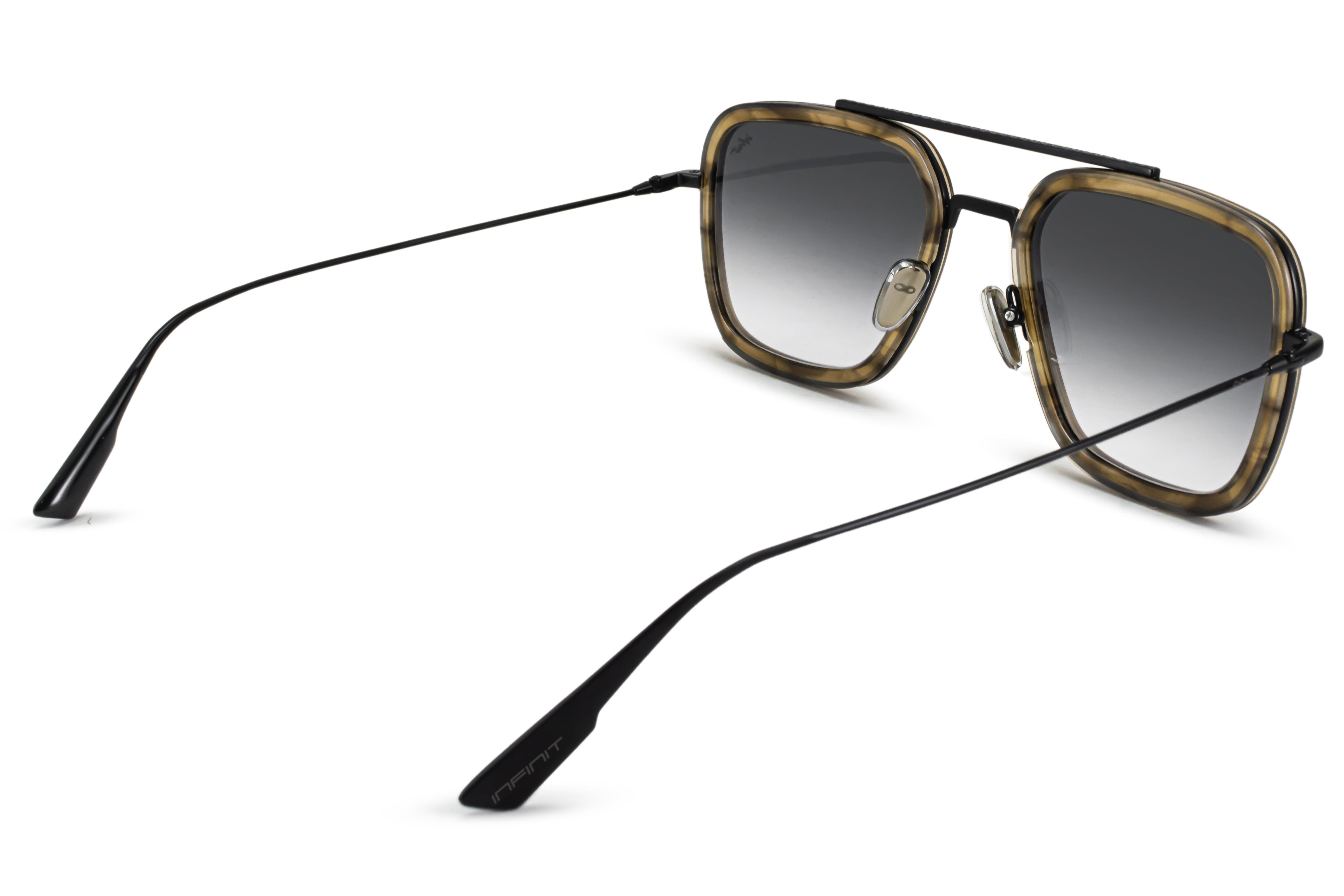 Lentes de Sol - Infinit Luxury Series - Montecarlo - Carey Lente Gris Degrade