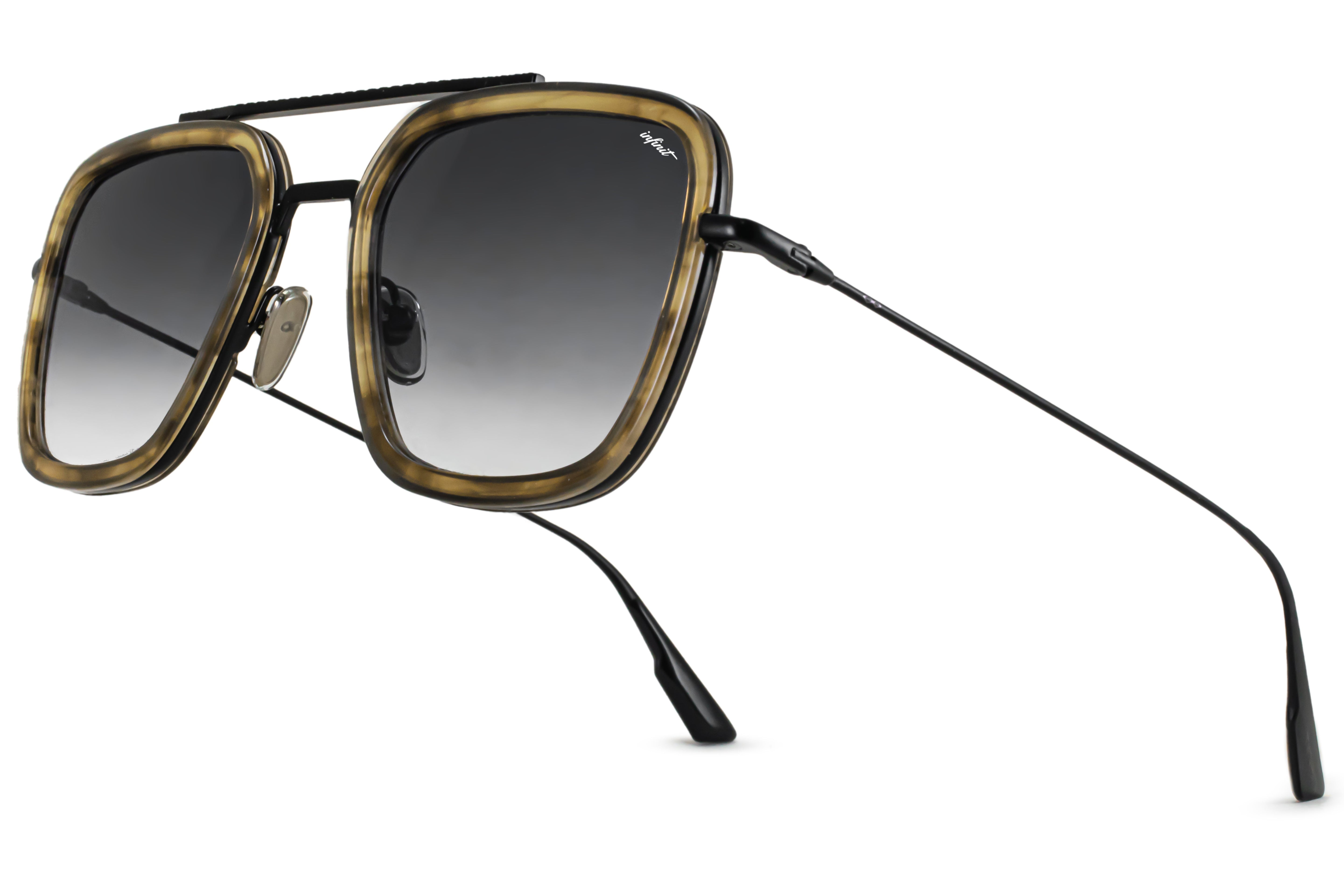Lentes de Sol - Infinit Luxury Series - Montecarlo - Carey Lente Gris Degrade