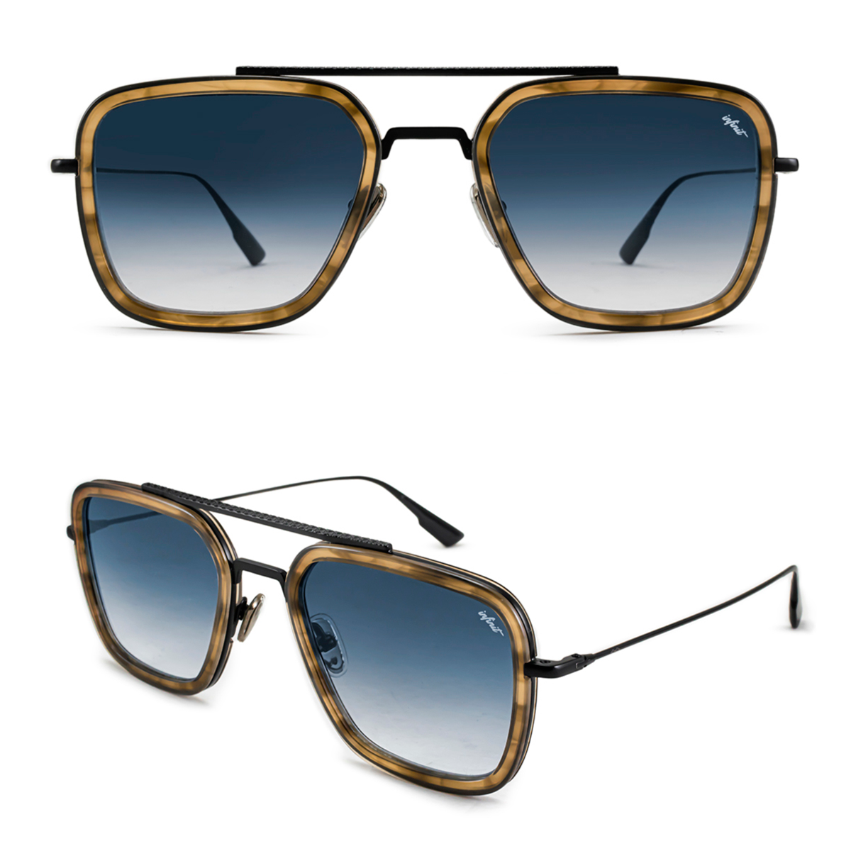 Montecarlo Carey Lente Azul Degrade