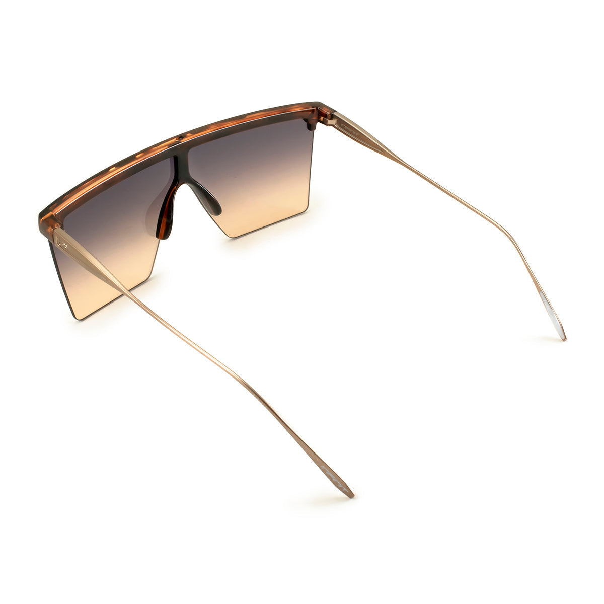 Lentes de Sol - Moscow - Metal Carey - Lente Coffee