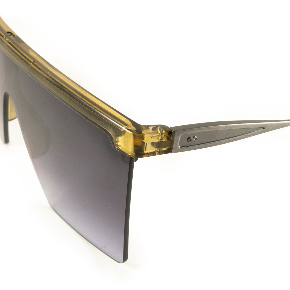 Lentes de Sol - Moscow - Metal oliva - Lente gris degrade